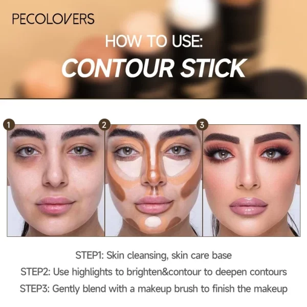 Concealer Foundation Full Cover Face Corrector Hide Blemish Dark Eye Circle Contour Stick Face Makeup Primer Pen Cosmetics - Image 6