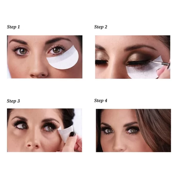 20/30/50pcs Eye Makeup Stencils Disposable Eyeshadow Stickers Eyeliner Shield Grafted Eyelashes Isolate Eyelash Removal Patches - Image 4