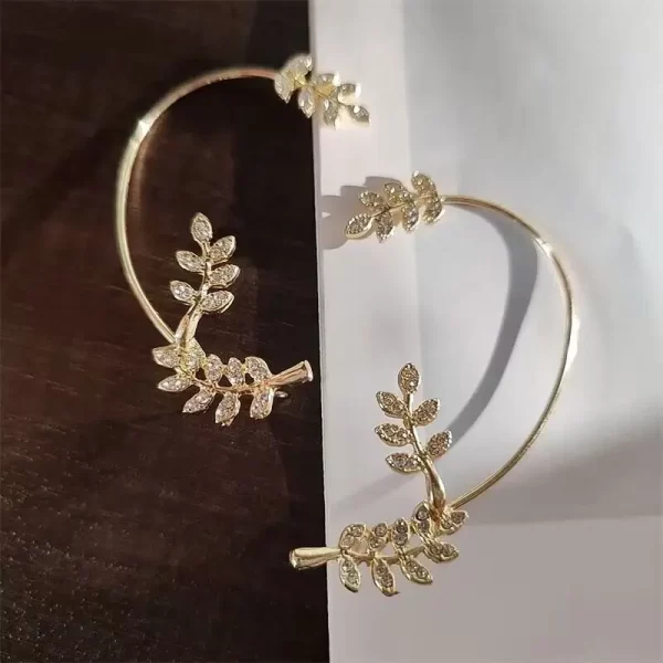 Luxury Star Butterfly Clip Earrings Female Crystal Tassel Ear Clip Earring Sparkling Zircon Ear Cuff Fashion Jewelry accessories - Image 14