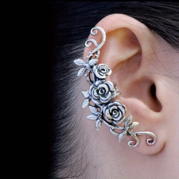 Vintage Earings for Women Fashion Black Hip Hop Zinc Alloy Geometric Dragon Claw Earrings Demon Slayer Geometric - Image 15