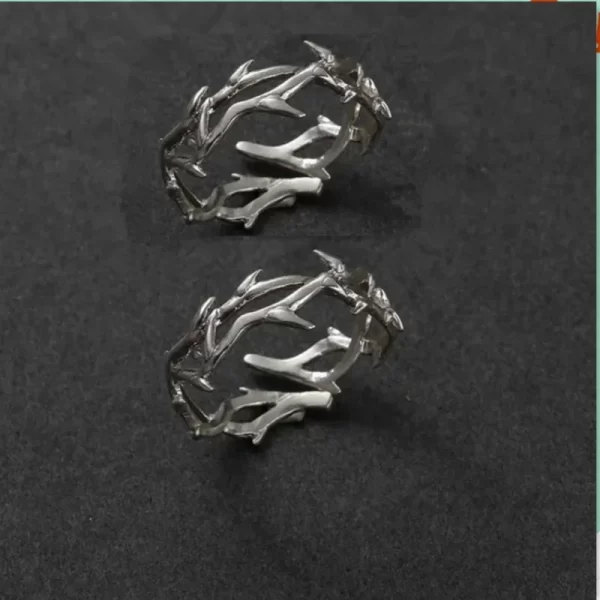 Vintage Personality Design Hollow Out Dragon Rings for Men Women Opening Stainless Steel Punk Finger Ring Hip Hop Rock Jewelry - Image 9