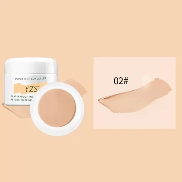 Waterproof High Concealer Foundation Lasting Concealer Suitable Tattoo Scars Acne Marks Dark Circles Uniform Skin Makeup - Image 4