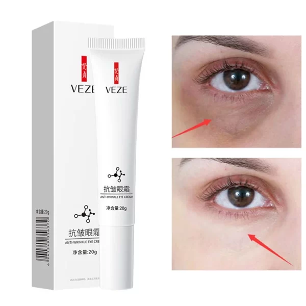 VEZE Nicotinamide Eyes Cream Dark Circles Remove Eye Bags Under Eye Acid Moisturizing Serum Against Puffiness Eye Care Gel