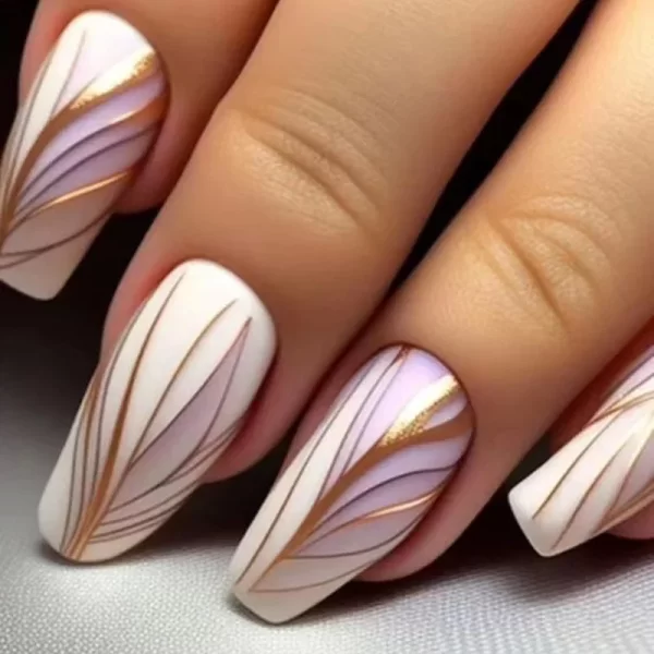 24pcs New Ballerina Fake Nails French Detachable With design False Nails Full Cover Press on Nails DIY Nail Tips - Image 3