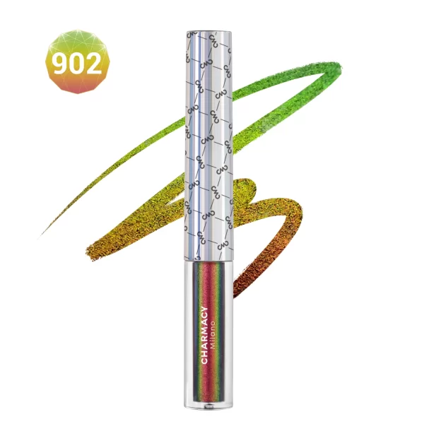 CHARMACY Chameleon Waterproof Liquid Eyeliner Glitter Long-lasting High Pigment Smudge-proof Eye Liner Makeup Cosmetic for Women - Image 9