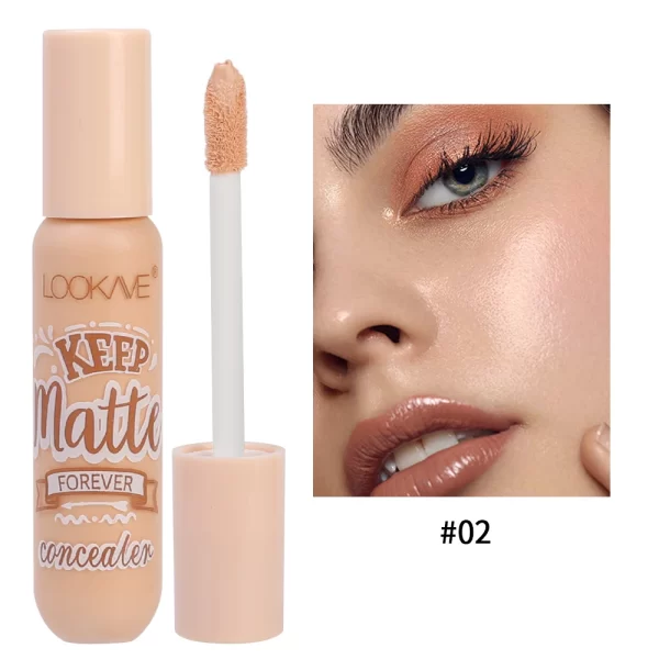 Waterproof Matte Liquid Concealer Cream Makeup Moisturizing Cover Acne Dark Circles Foundation Modify Face Contouring Cosmetics - Image 8