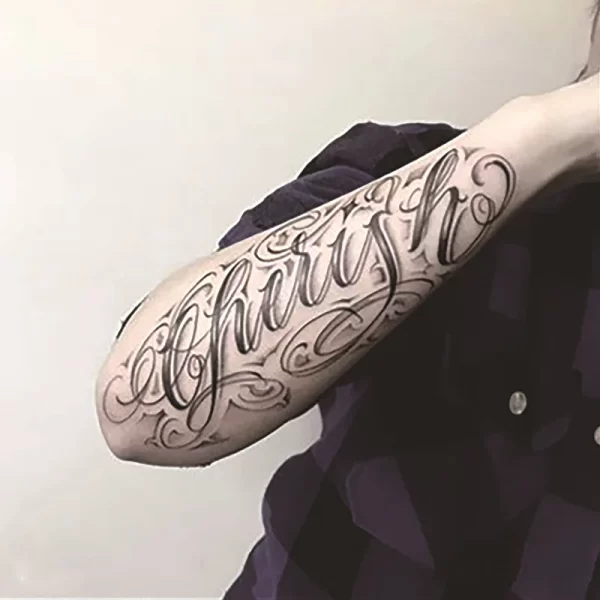 Semi Permanent Juice Ink Lasitng Temporary Tattoo Sticker Arm Sleeve Wings Text Eye Rose Waterproof Tattoos Fake Keep 7-15 Days - Image 25