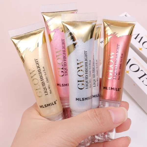 Diamond Glitter Highlighter Liquid Pearlescent Waterproof longlasting Brightening Liquid Highlighter Stick Eyes Makeup Cosmetics - Image 5
