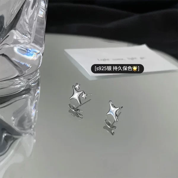 Irregular Liquid Metal Hollow Earrings Style Hip-Hop Punk Fashion Personality Long Earrings Ms Girl Travel Accessories - Image 14