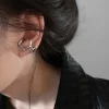 Irregular Liquid Metal Hollow Earrings Style Hip-Hop Punk Fashion Personality Long Earrings Ms Girl Travel Accessories - Image 3