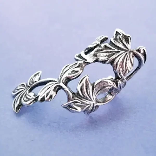 Women Ear Cuffs Alloy Earrings Ear Clips Hollow Leaf Non Piercing Ear Cuff Earrings For Women Birthday Gifts For Girls Women - Image 3