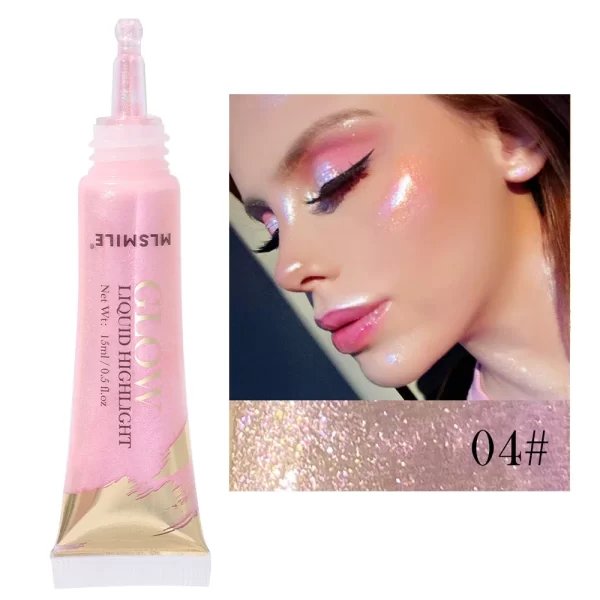 Diamond Glitter Highlighter Liquid Pearlescent Waterproof longlasting Brightening Liquid Highlighter Stick Eyes Makeup Cosmetics - Image 12