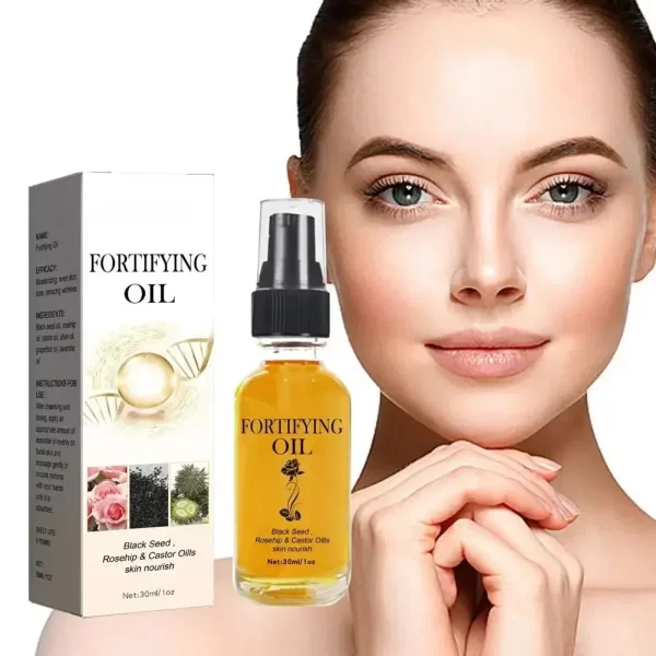 Natural Rosehip Oil Face Serum Massage Essential Oil Collagen Boost Moisturiser For Women And Men Face Care - Image 3