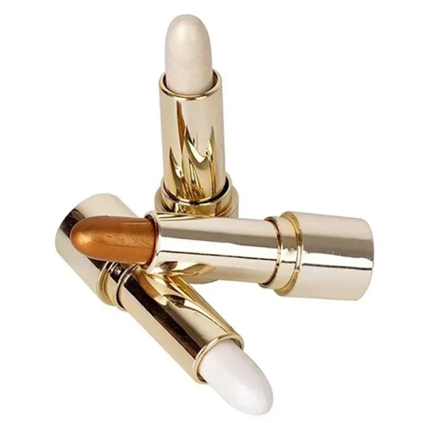 3 Colors Brighten Highlighter Bar Cosmetics Face Contour Bronzer Shimmer Highlighter Stick Concealer Cream Beauty Makeup Product - Image 6