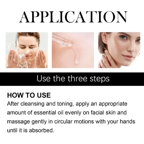 Natural Rosehip Oil Face Serum Massage Essential Oil Collagen Boost Moisturiser For Women And Men Face Care - Image 4